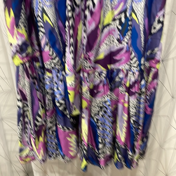 Marie Oliver Natalie dress pinks purples blues 4/6 - Picture 5 of 14